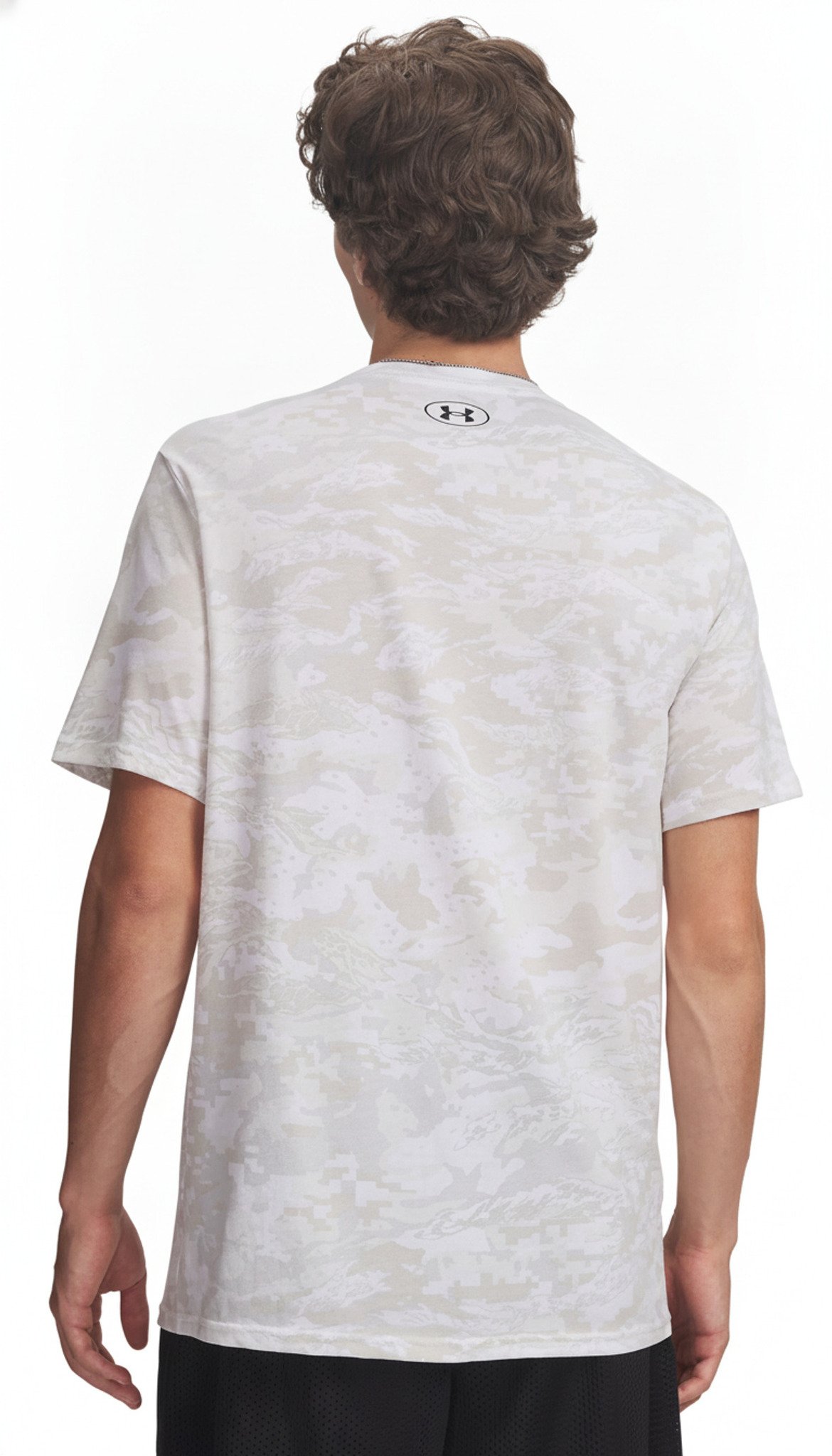 Under Armour ABC Camo SS Herren T-Shirt, weiß/schwarz