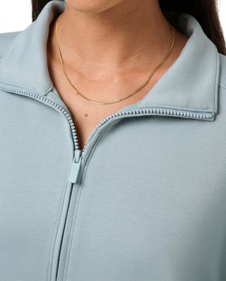 Travis Mathew Skyloft Soft Half Zip Pullover Damen Sweatshirt, slate