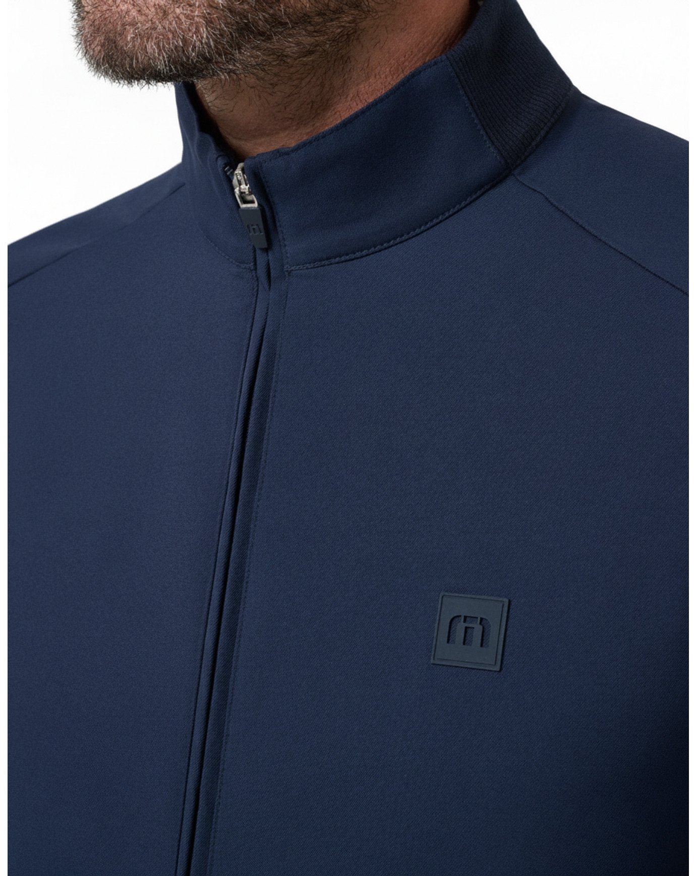 Travis Mathew Open To Close 2.0 Full Zip Herren Jacke, total eclipse