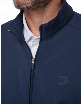 Travis Mathew Open To Close 2.0 Full Zip Herren Jacke, total eclipse