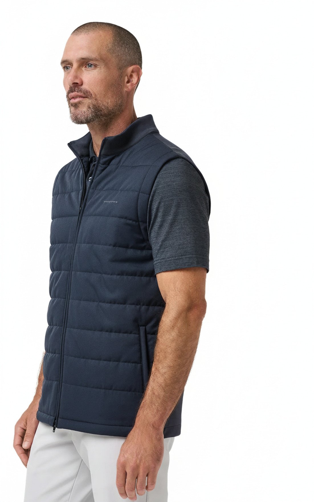 Travis Mathew Point Of Sail Herren Weste, mood indigo