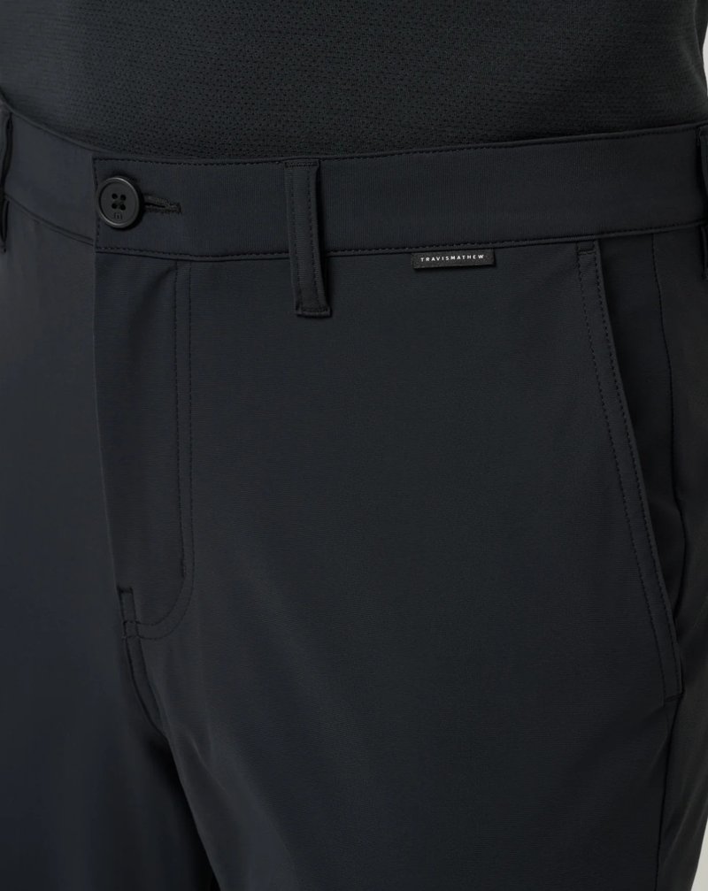 Travis Mathew Hero Hour Golf Herren Hose, schwarz