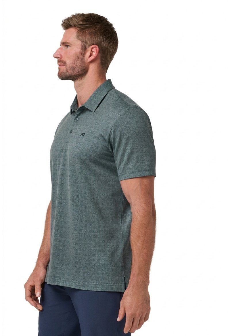 Travis Mathew Featherweight Trophy Ready Herren Polo, balsam green