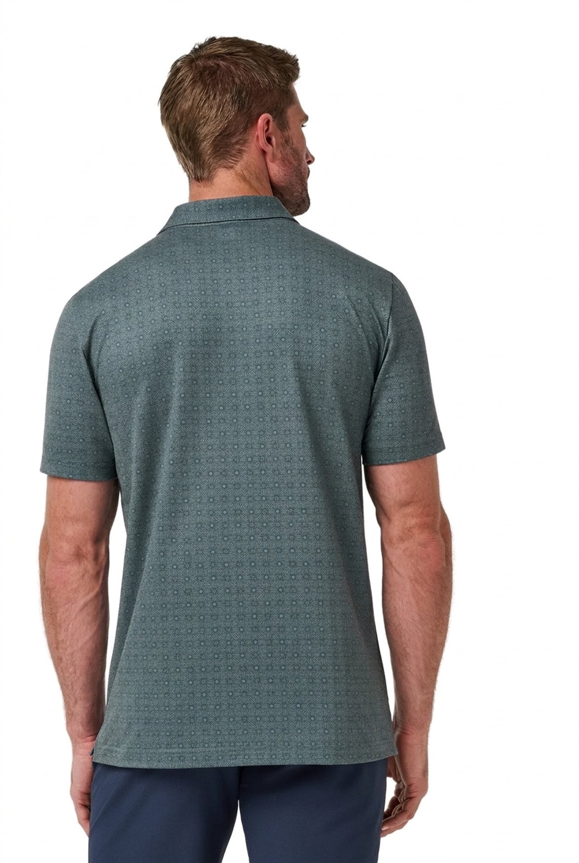 Travis Mathew Featherweight Trophy Ready Herren Polo, balsam green