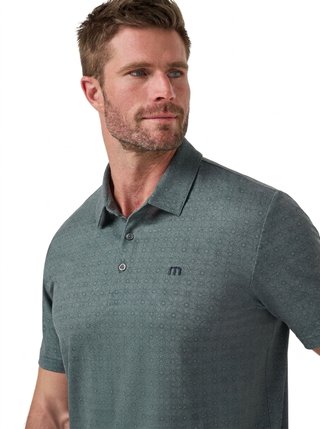 Travis Mathew Featherweight Trophy Ready Herren Polo, balsam green