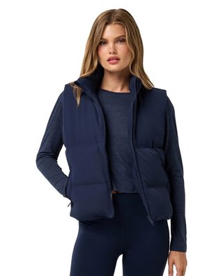 Travis Mathew Moontide Bonded 2.0 Damen Weste, navy blazer