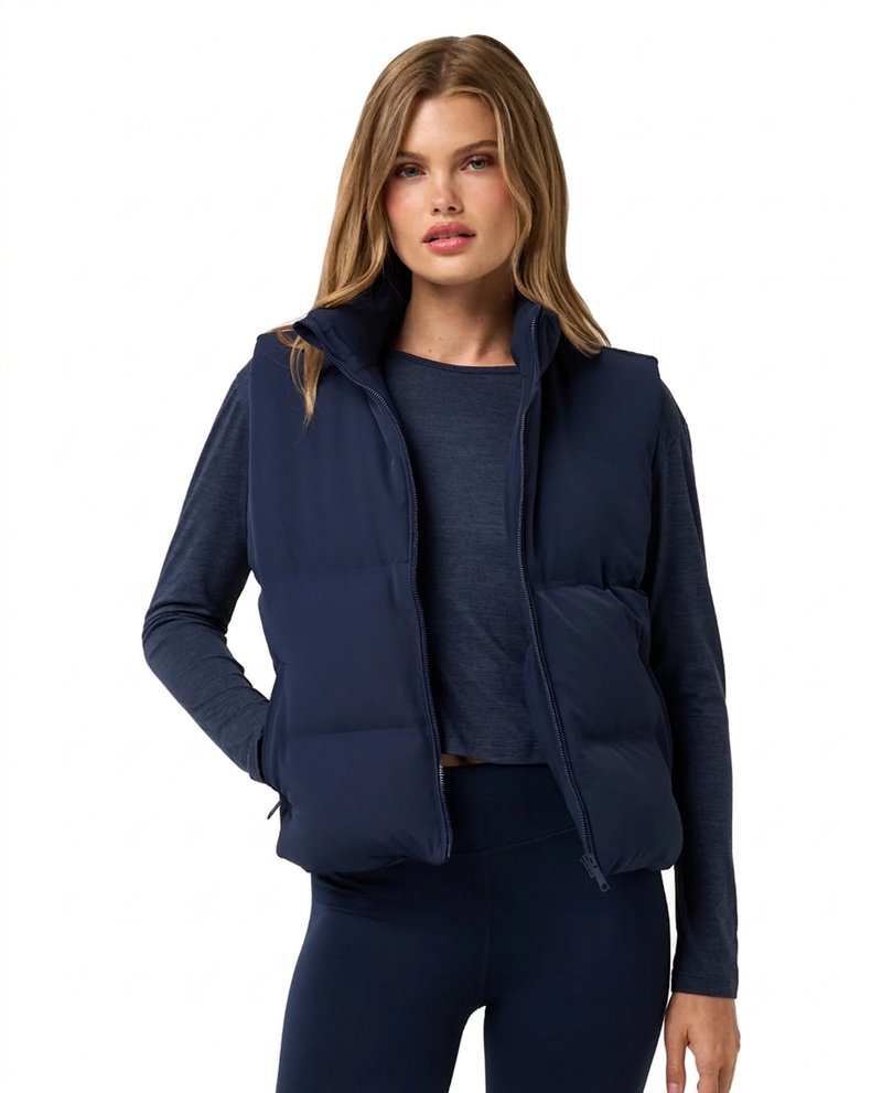 Travis Mathew Moontide Bonded 2.0 Damen Weste, navy blazer
