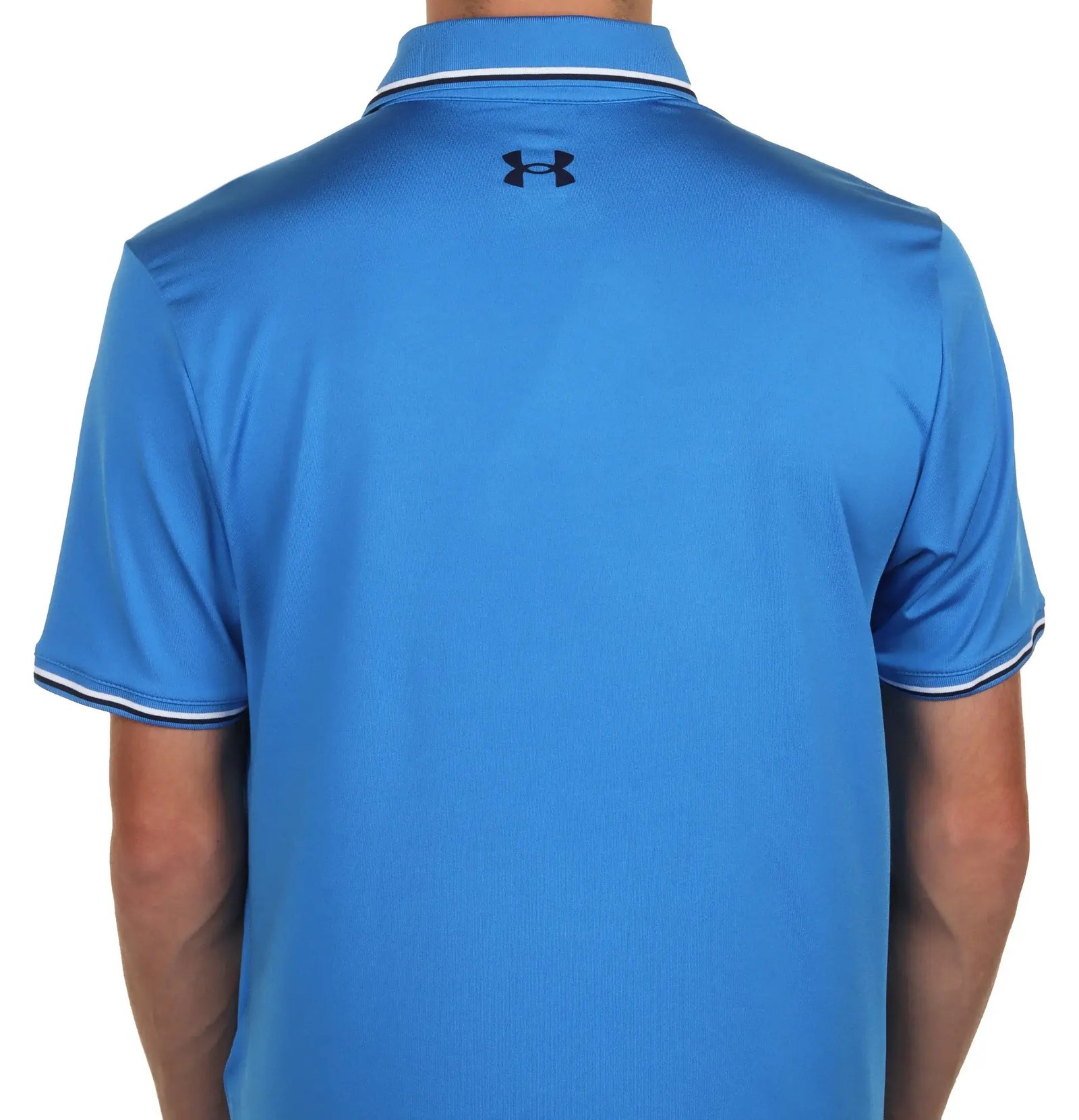 Under Armour Playoff 3.0 Rib Herren Polo, blue atlantis