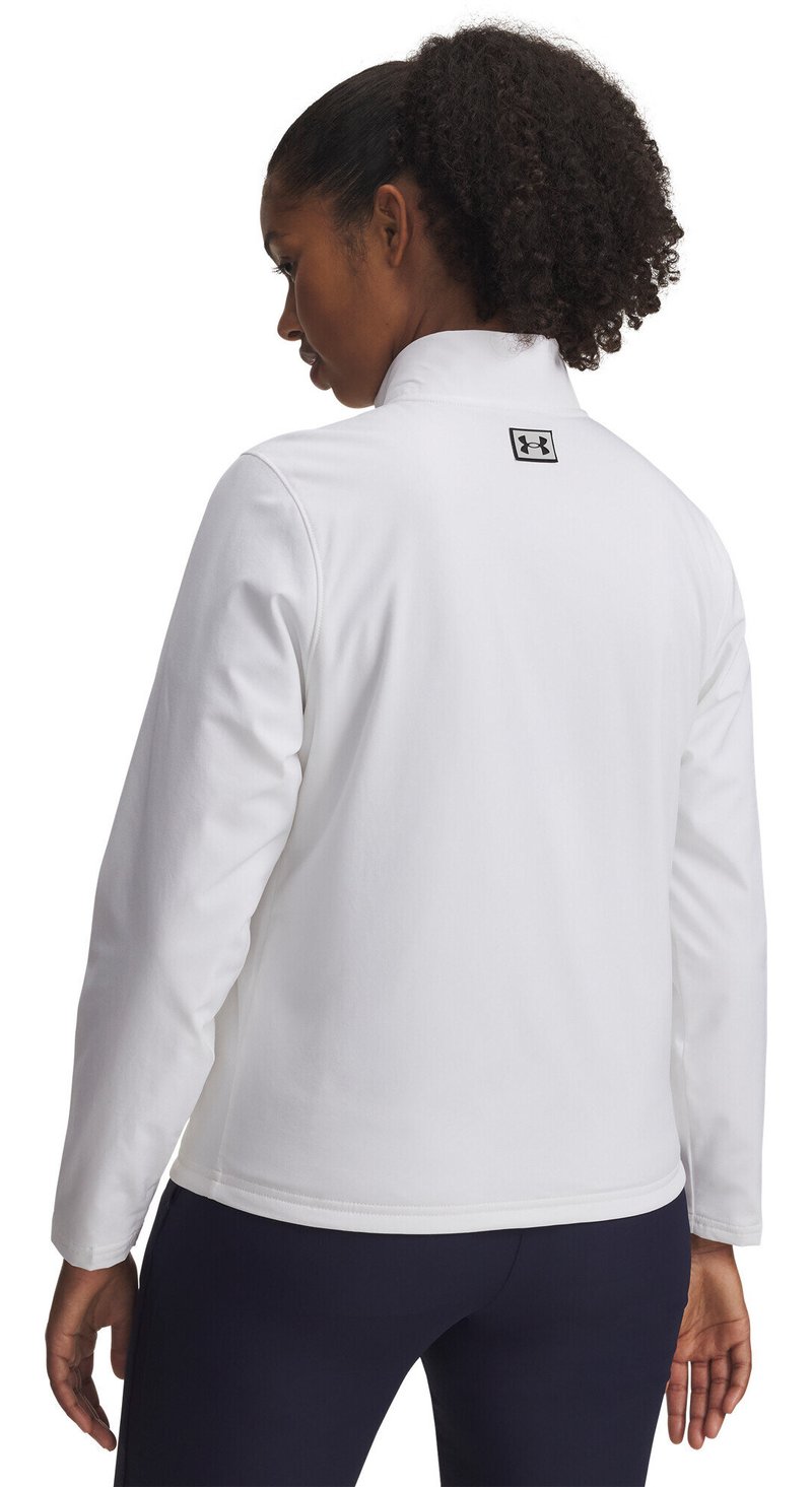 Under Armour Drive Pro FZ Damen Jacke, weiß/schwarz