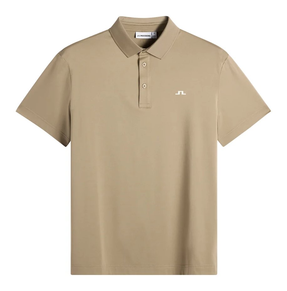J.Lindeberg Bridge Herren Polo, brindle