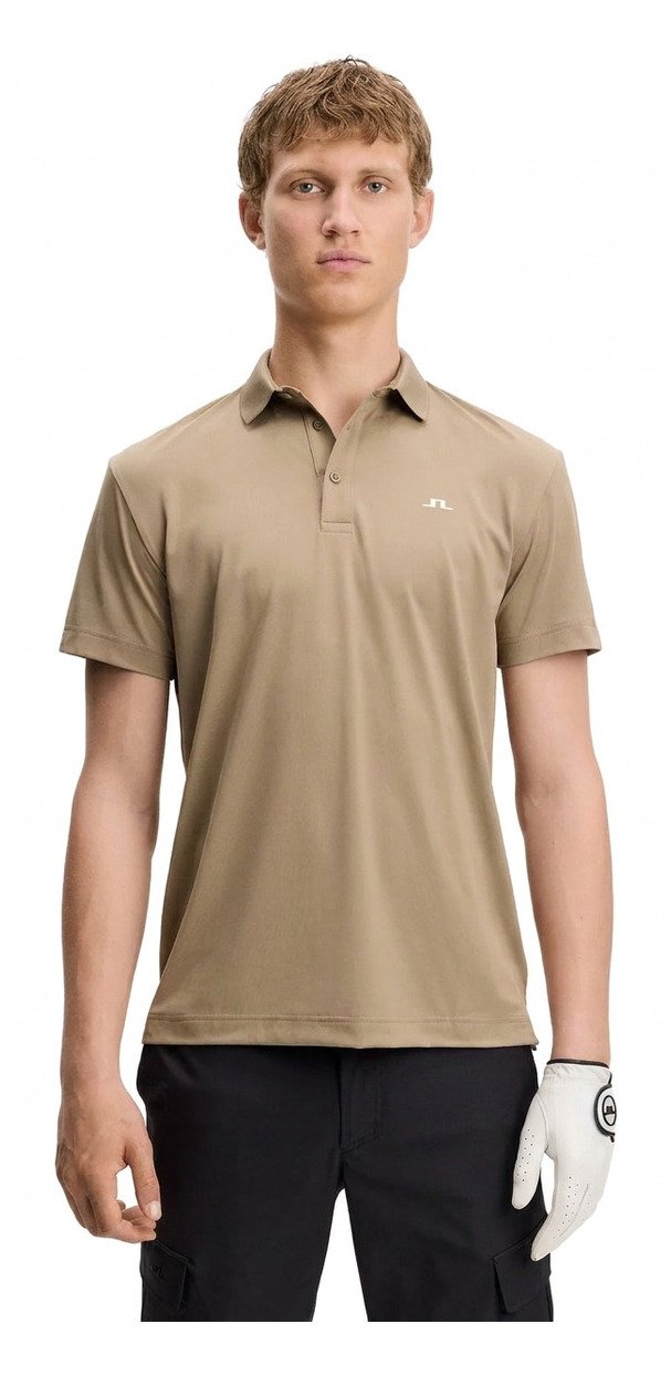J.Lindeberg Bridge Herren Polo, brindle