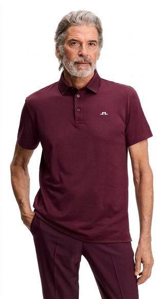 J.Lindeberg Bridge Herren Polo, winetasting