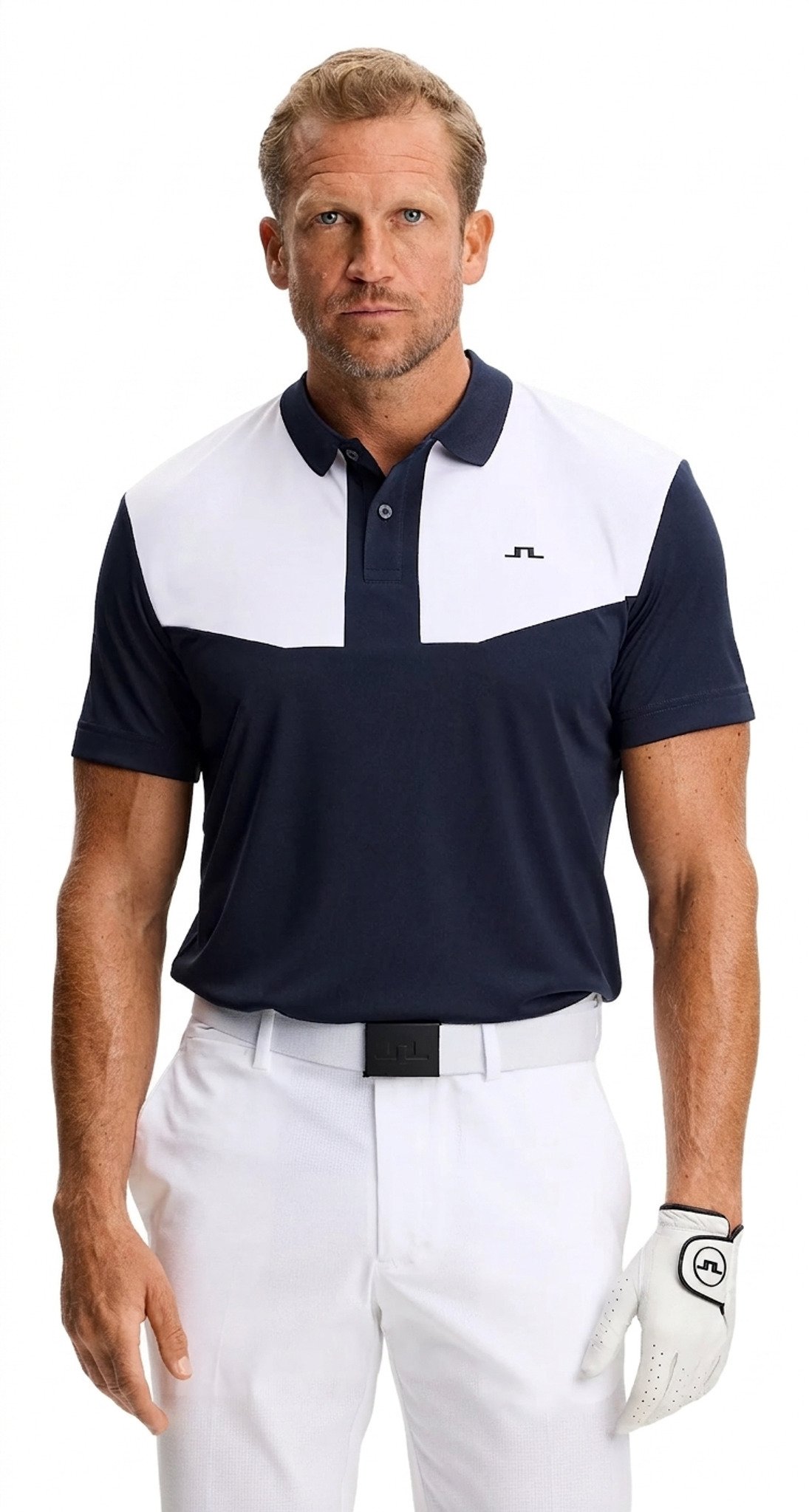 J.Lindeberg Calex Herren Polo, JLNavy