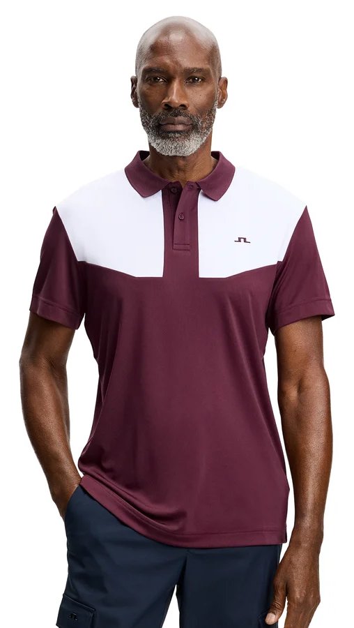 J.Lindeberg Calex Herren Polo, winetasting