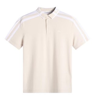 J.Lindeberg Bozak Herren Polo, moonbeam