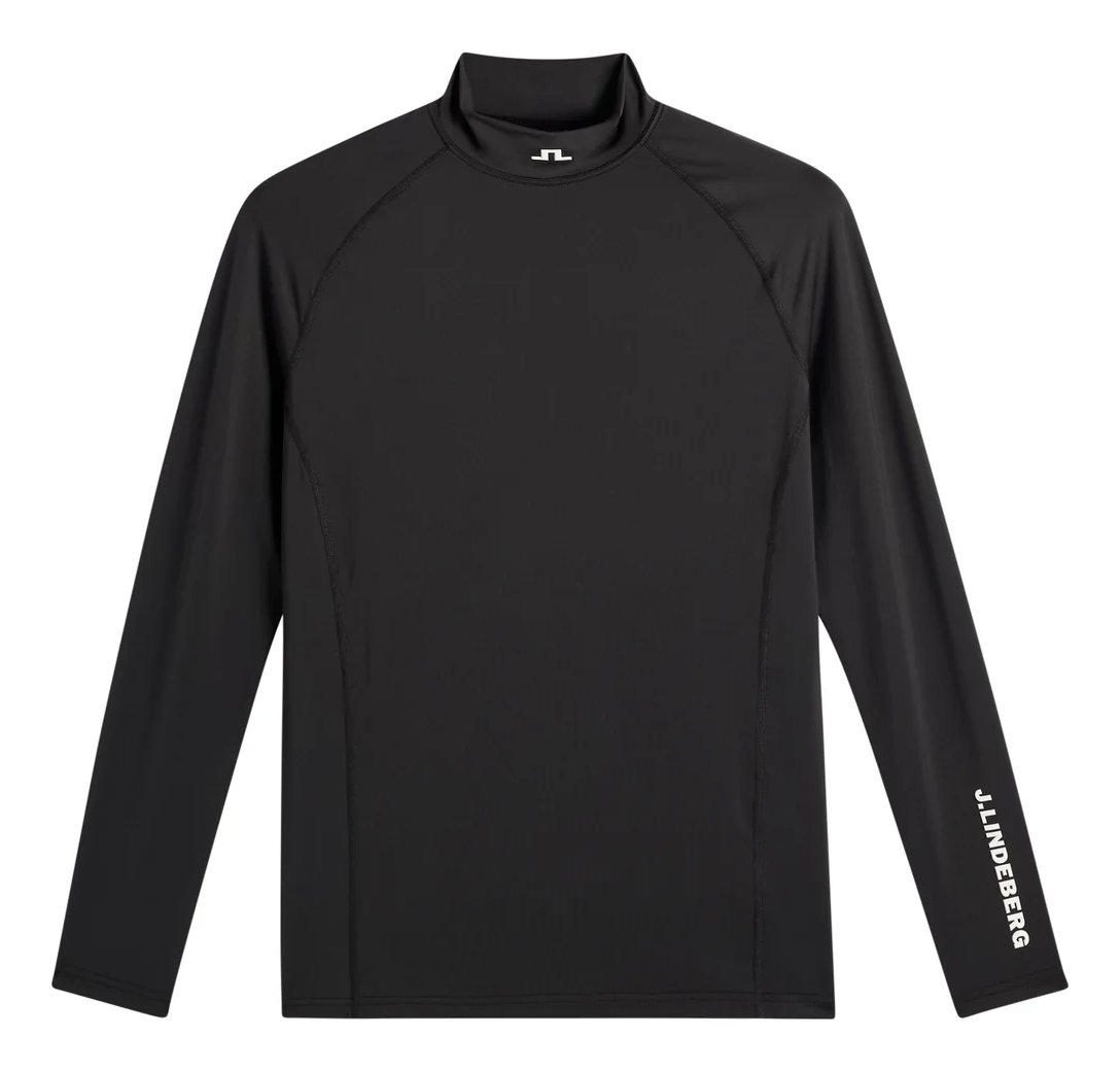 J.Lindeberg Ello Compression Herren Top, schwarz