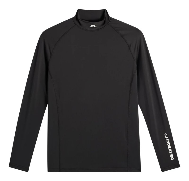 J.Lindeberg Ello Compression Herren Top, schwarz