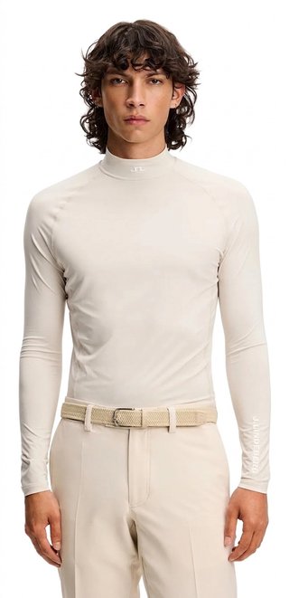 J.Lindeberg Ello Compression Herren Top, moonbeam