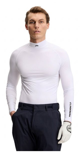 J.Lindeberg Ello Compression Herren Top, weiß