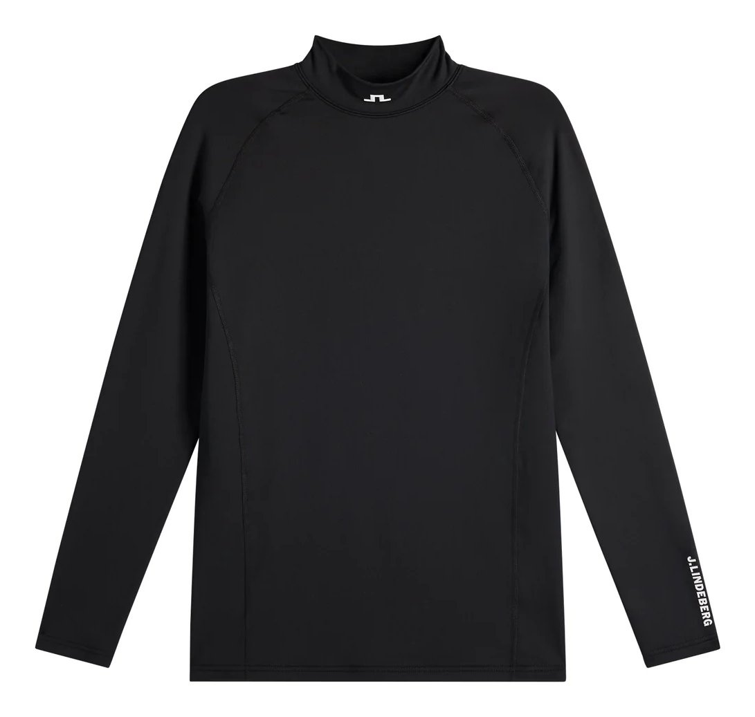 J.Lindeberg Ello Brushed Herren Top, schwarz