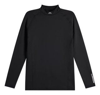 J.Lindeberg Ello Brushed Herren Top, schwarz