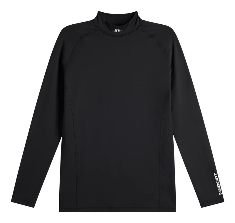 J.Lindeberg Ello Brushed Herren Top, schwarz