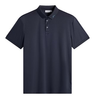J.Lindeberg KV Print Herren Polo, JLNavy