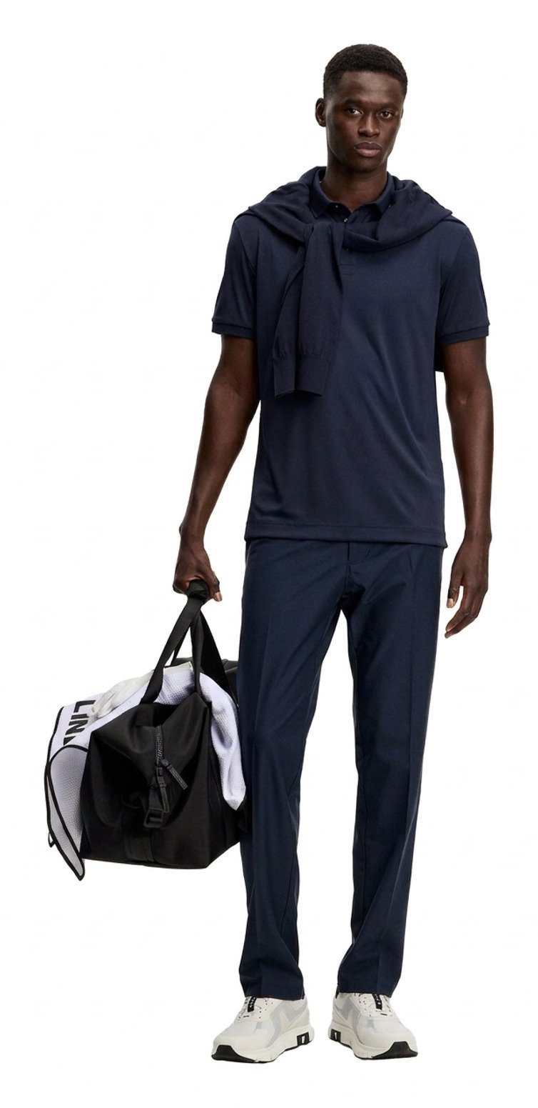 J.Lindeberg KV Print Herren Polo, JLNavy