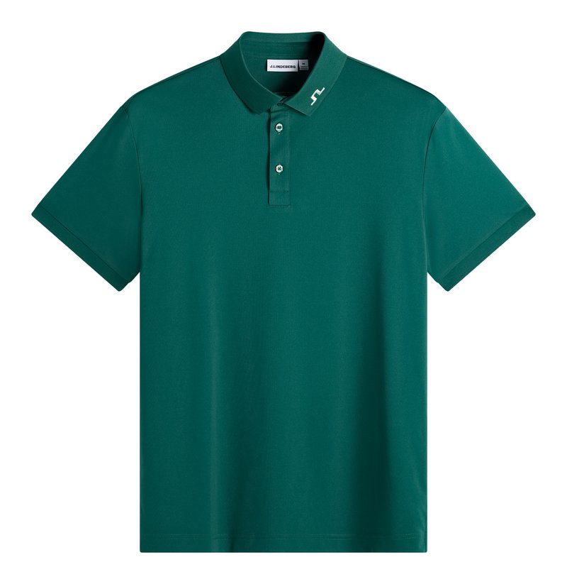 J.Lindeberg KV Print Herren Polo, forest biome
