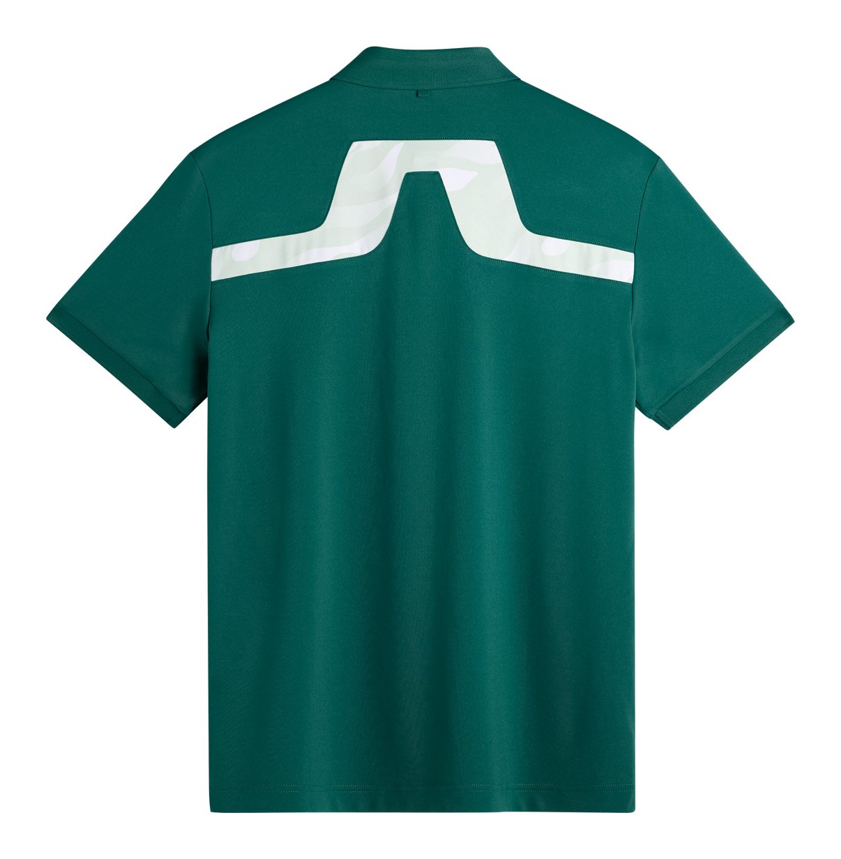 J.Lindeberg KV Print Herren Polo, forest biome