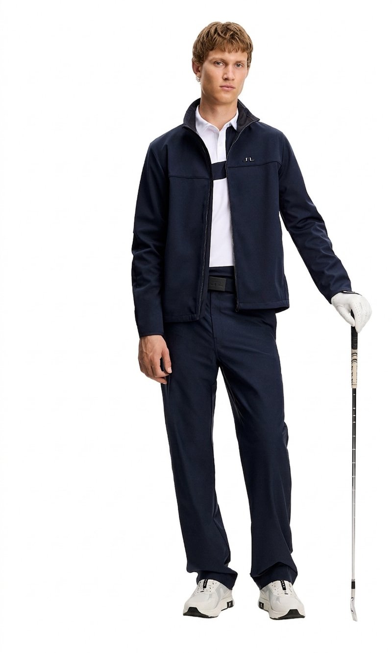 J.Lindeberg Sidd Herren Polo, weiß