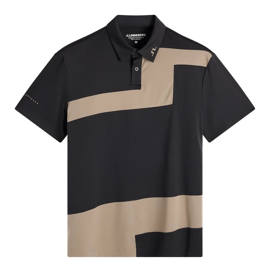 J.Lindeberg Sidd Herren Polo, brindle