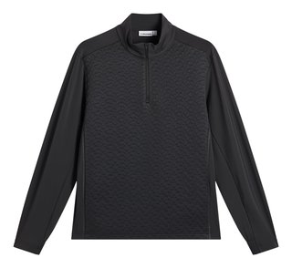 J.Lindeberg Lassy Quarter Zip Mid Herren Layer, schwarz
