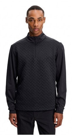 J.Lindeberg Lassy Quarter Zip Mid Herren Layer, schwarz