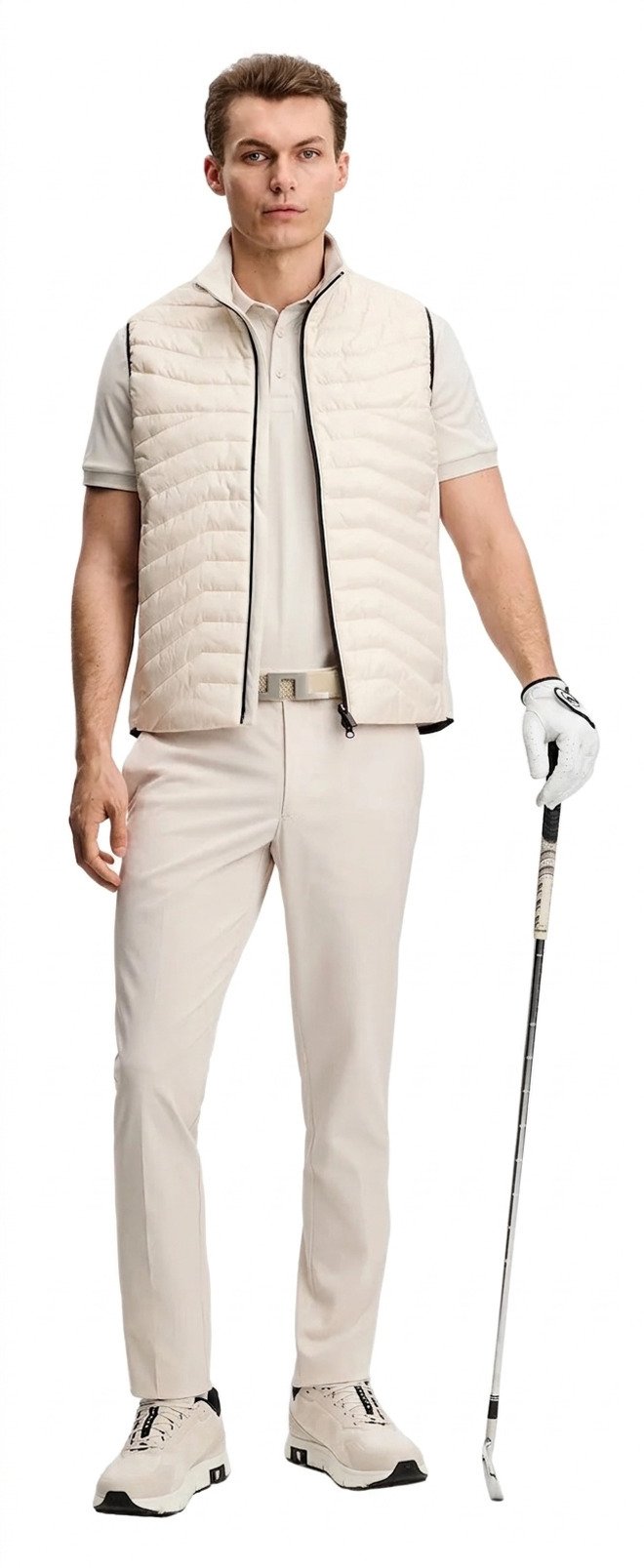 J.Lindeberg Vent Herren Hose, moonbeam