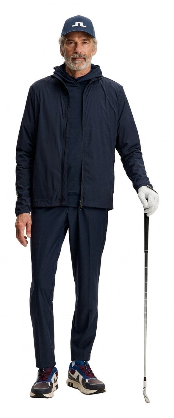J.Lindeberg Tour Tech Packable Herren Jacke, JLNavy