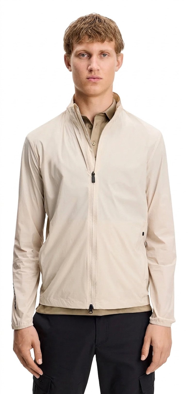 J.Lindeberg Tour Tech Packable Herren Jacke, moonbeam