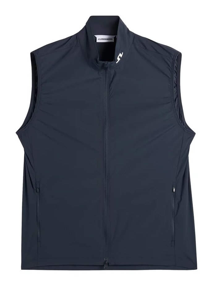 J.Lindeberg Tour Tech Packable Herren Weste, JLNavy