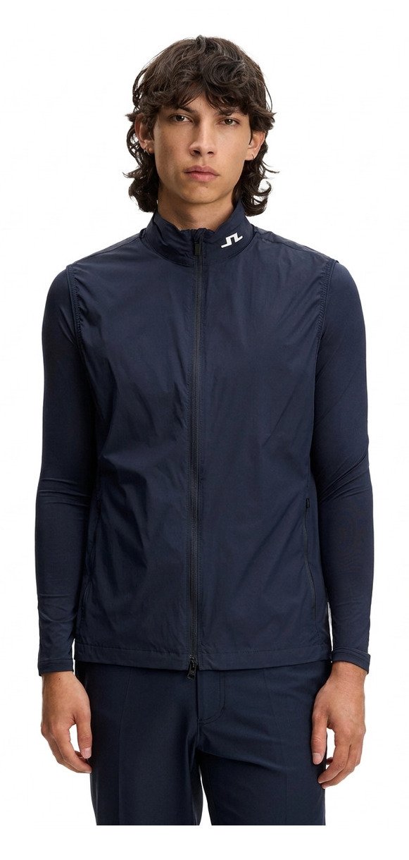 J.Lindeberg Tour Tech Packable Herren Weste, JLNavy