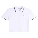 J.Lindeberg Claris Damen Polo, weiß