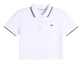 J.Lindeberg Claris Damen Polo, weiß