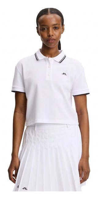 J.Lindeberg Claris Damen Polo, weiß