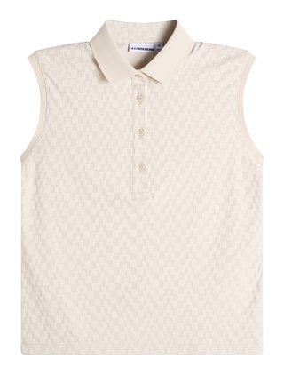 J.Lindeberg Dani sleeveless Damen Polo, moonbeam