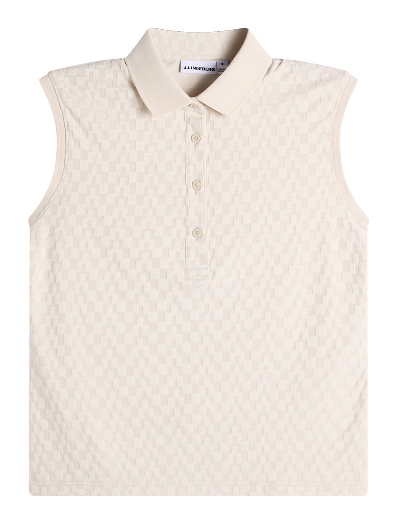 J.Lindeberg Dani sleeveless Damen Polo, moonbeam