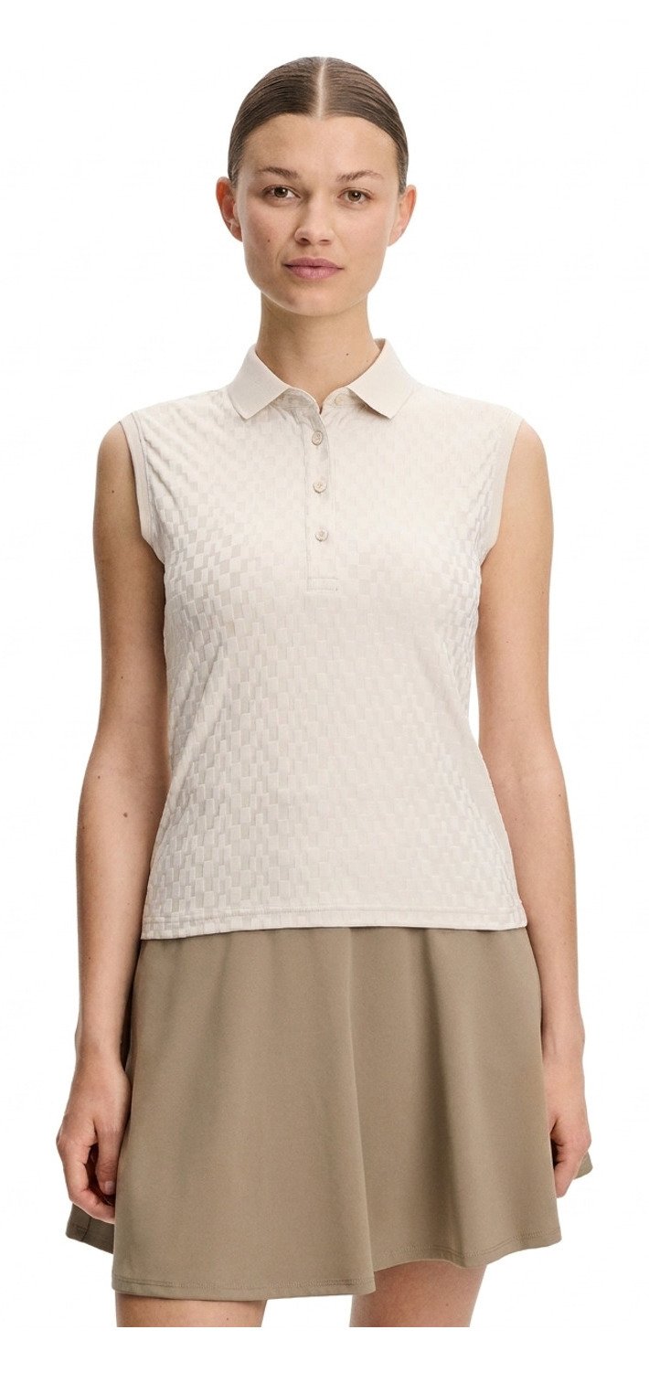 J.Lindeberg Dani sleeveless Damen Polo, moonbeam