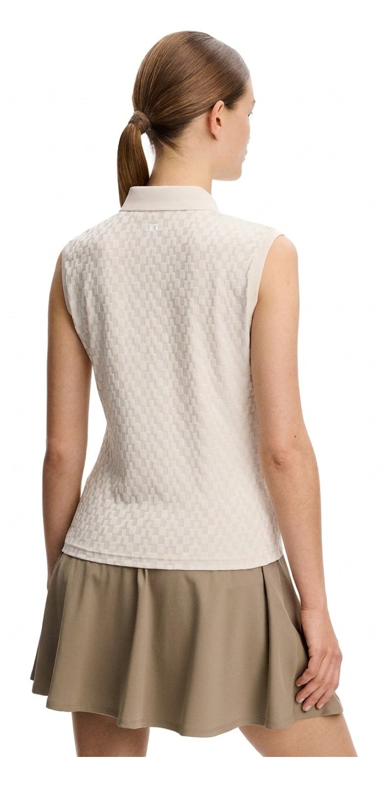 J.Lindeberg Dani sleeveless Damen Polo, moonbeam
