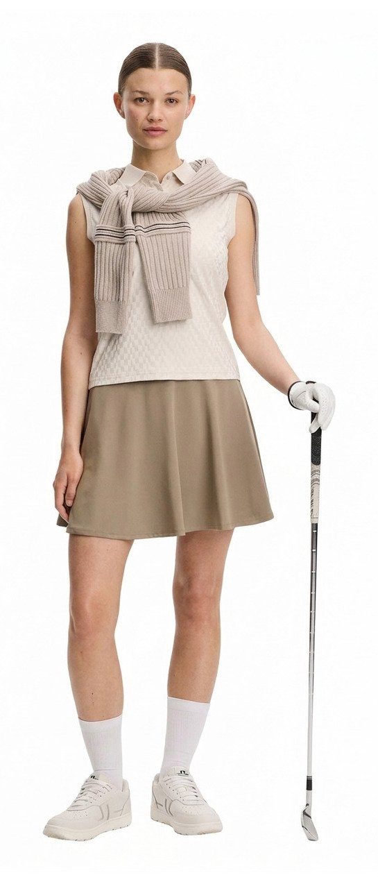 J.Lindeberg Dani sleeveless Damen Polo, moonbeam