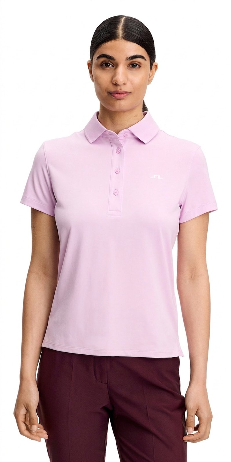 J.Lindeberg Bridge Damen Polo, orchid bouquet