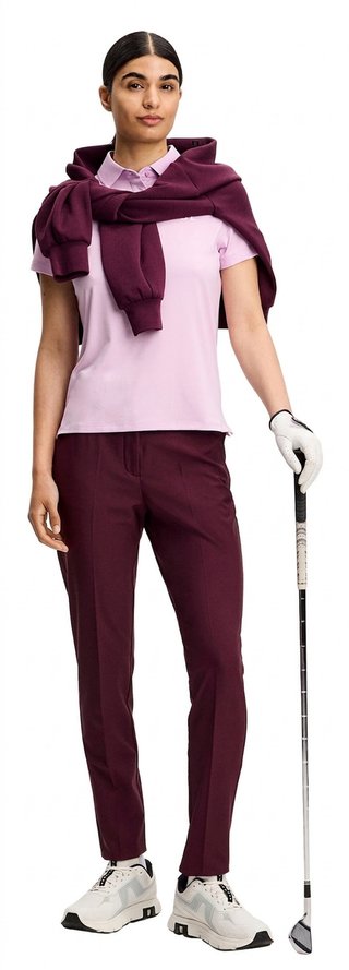 J.Lindeberg Bridge Damen Polo, orchid bouquet