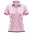 J.Lindeberg Caitlyn Damen Polo, bias bridge micro orchid white